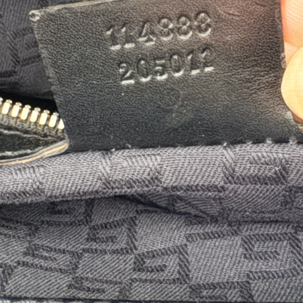 Gucci Tom Ford Era black Canvas and Leather Tote bag like new - Picture 15 of 16